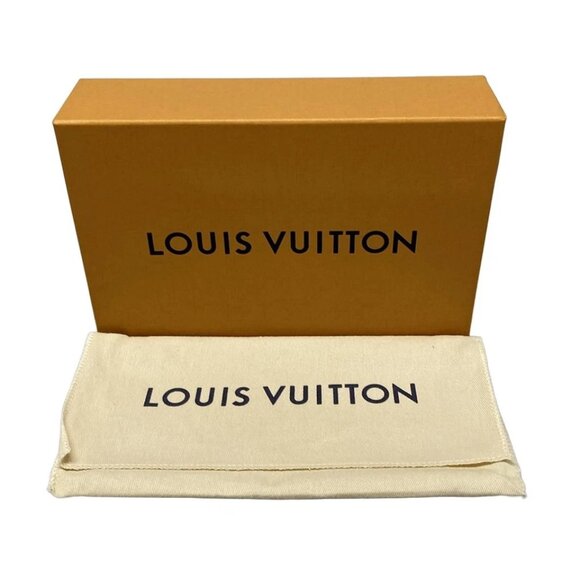 LOUIS VUITTON Zippy Wallet Vertical Rubber Marine LV Aerogram 800-071125 - Picture 11 of 11